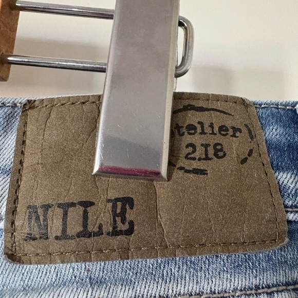 Women’s Light Blue Embroidered Jeans - Picture 2 of 6